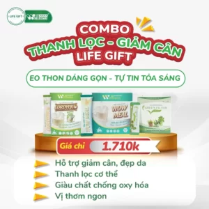 Combo Thanh Lọc Giảm Cân Life Gift - 1Mall.vn
