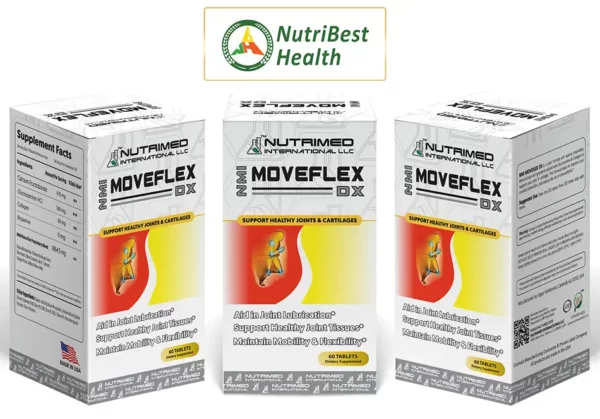 Thực phẩm bảo vệ khớp NMI- MOVEFLEX DX - NUTRIMED INTERNATIONAL LLC - Nutribest Health - 1Mall.vn