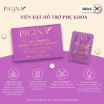 Thành phần viên đặt phụ khoa phụ nữ Pigina chính hãng giá tốt - 1Mall.vn