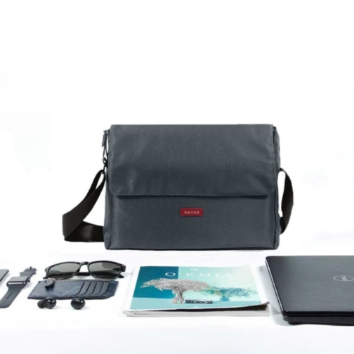 Túi chéo Messenger Oxford HAVIAS® xám Túi chéo Messenger Oxford HAVIAS® xám