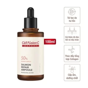 Cell Fusion C Expert – Ampoule cải thiện nếp nhăn, tăng đàn hồi, chống lão hóa Salmon Repair Ampoule - 1Mall.vn