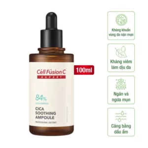 Cell Fusion C Expert – Ampoule kiểm soát và cải thiện da nhờn mụn Cica Soothing Ampoule - 1Mall.vn