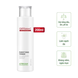 Cell Fusion C Expert – Nước cân bằng thanh khiết cho da dầu AC.Trecalm Purifying Toner - 1Mall.vn