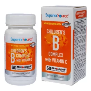 CHILDREN’S B COMPLEX WITH VITAMIN C - Thực phẩm bổ sung vitamin C và Vitamin B complex - 1Mall.vn (1)