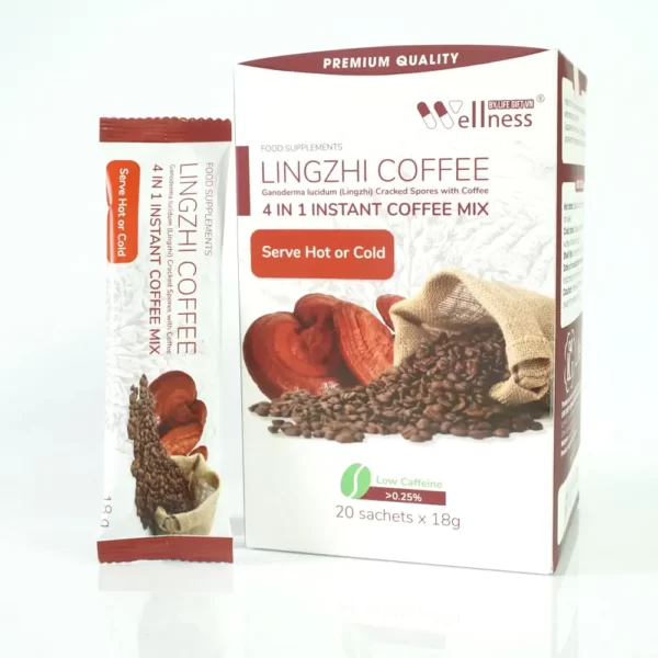 Cà Phê Sức Khoẻ Lingzhi Coffe - Lingzhi Gold - Cà Phê Linh Chi - Life Gift - 1Mall.vn