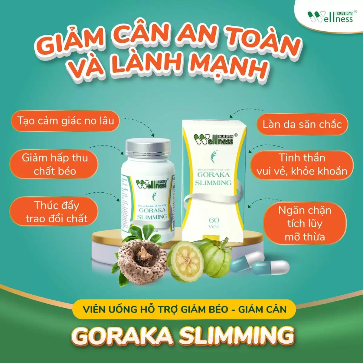 Giảm Cân An Toàn Lành Mạnh Cùng Goraka Slimming