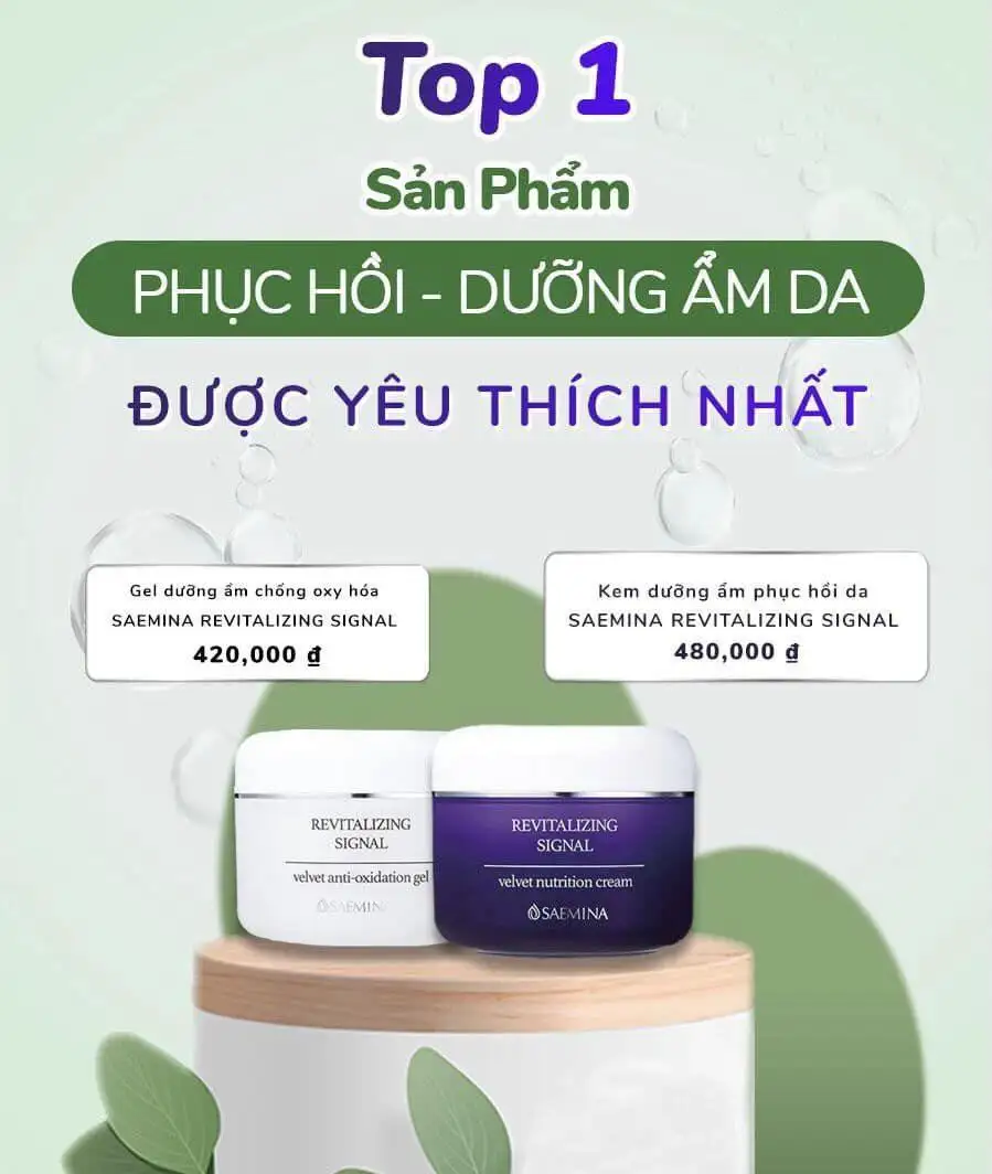 Saemina Revitalizing Signal - Kem Dưỡng ẩm Phục Hồi Da Newland All Nature (3) Saemina Revitalizing Signal - Kem Dưỡng ẩm Phục Hồi Da Newland All Nature (3)