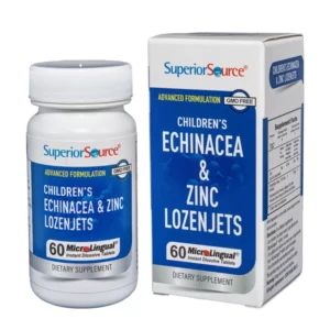 Thực phẩm bổ sung kẽm bảo vệ sức khỏe CHILDREN’S ECHINACEA & ZINC LOZENJETS 60 viên - 1Mall.vn