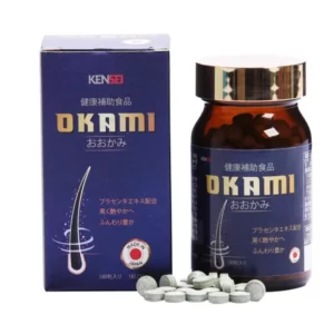 Viên Dưỡng Tóc Okami Kensei Nhật Bản 180 viên chính hãng giá rẻ - 1Mall.vn