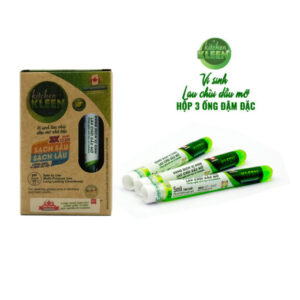 Kitchen Kleen - Hộp vi sinh lau chùi dầu mỡ (03 ống 5ml) chính hãng giá tốt - 1Mall.vn