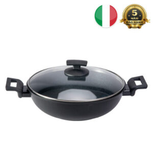 Chảo Ý phủ kim cương sâu lòng 28cm chính hãng giá rẻ - Kuchen - 1Mall.vn