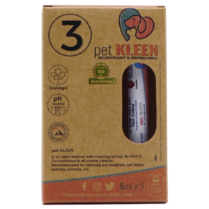 Pet Kleen - Hộp vi sinh khử mùi thú cưng (3 ống 5ml) chính hãng giá tốt - 1Mall.vn