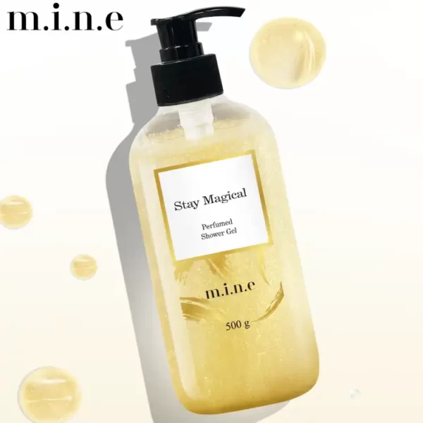 Gel tắm nhũ vàng hương nước hoa MINE Stay Magical 500g chính hãng giá tốt - 1Mall.vn