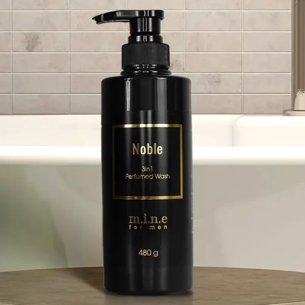 Tắm gội nam Noble 3 in 1 (480g) hương nước hoa - Mine for men chính hãng giá rẻ - 1Mall.vn