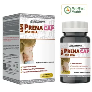 Thực phẩm bổ sung cho mẹ bầu và sau sinh 60 viên NMI - PRENACAP PLUS DHA chính hãng giá tốt - Nutribest Health - 1Mall.vn
