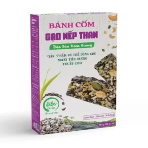 Bánh Cốm Gạo Nếp Than Bibo - Đặc Sản Kiên Giang - 1Mall.vn