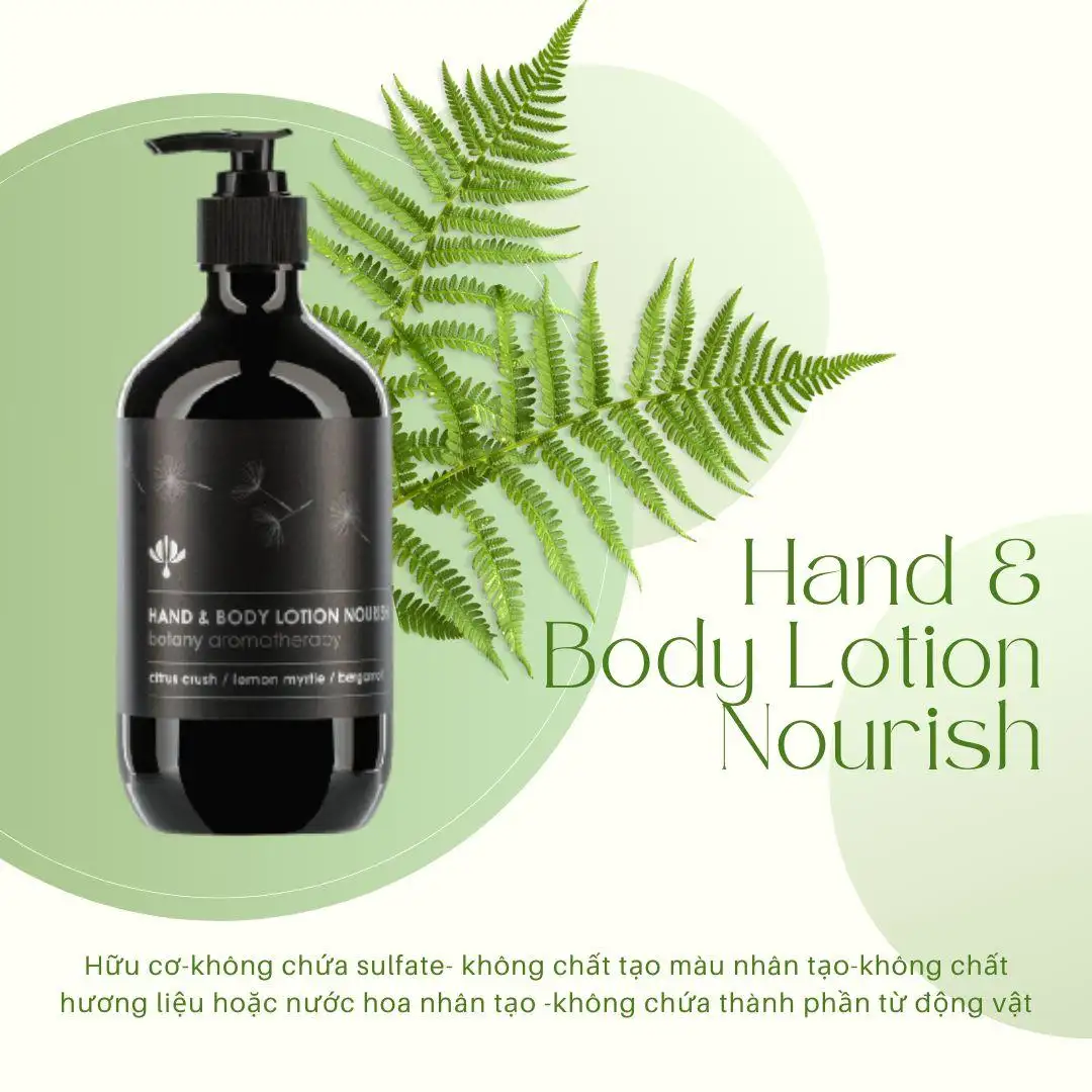 Sữa Dưỡng Thể Botany Hand & Body Lotion Nourish - Elegant Feminine Hands