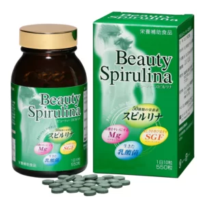 Tảo Beauty Spirulina Nhật Bản Hộp 550 Viên - 1Mall.vn