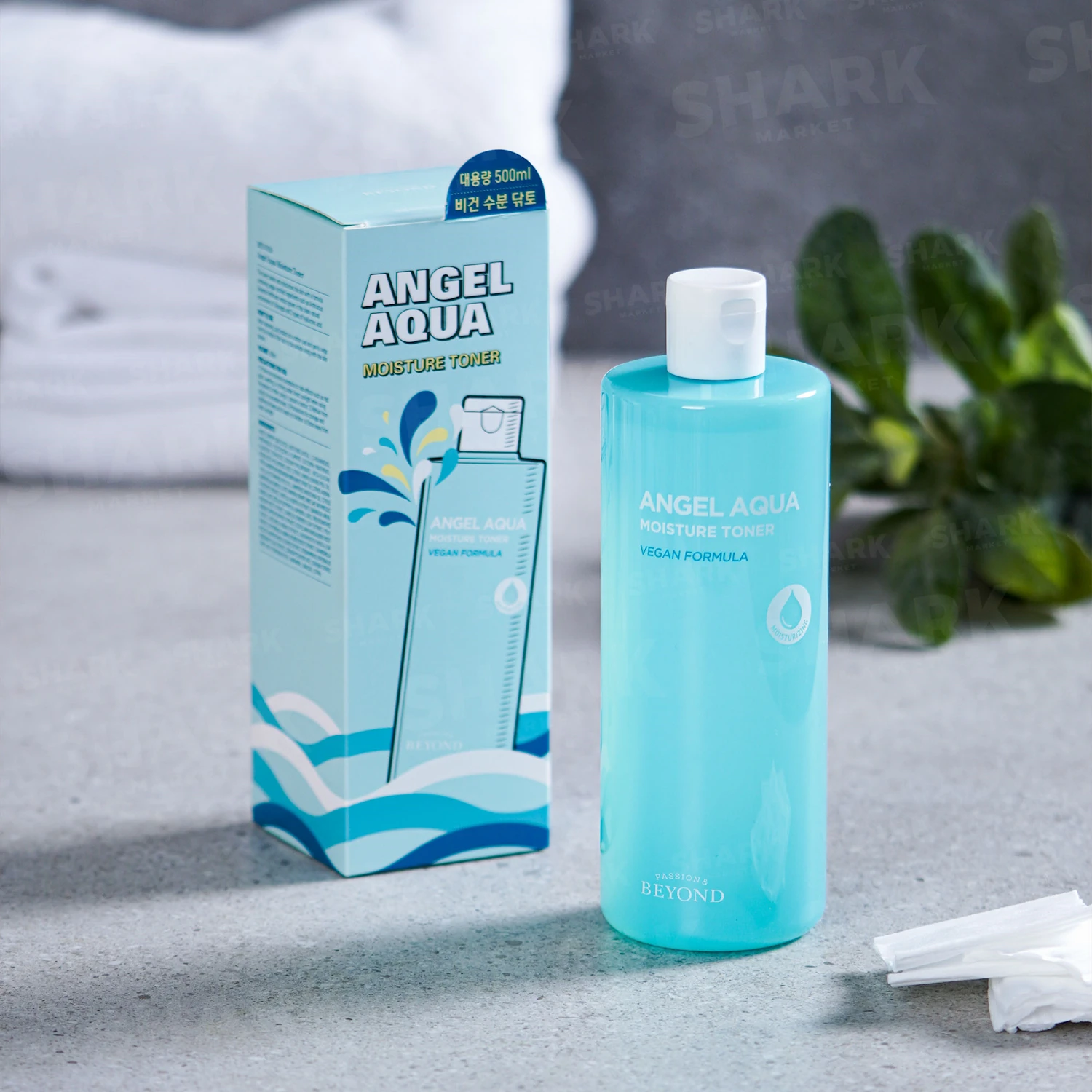Ảnh Thực Tế Nước Hoa Hồng Dưỡng ẩm Beyond Angel Aqua Moisture Toner 500ml - Lg Vina - 1Mall.vn