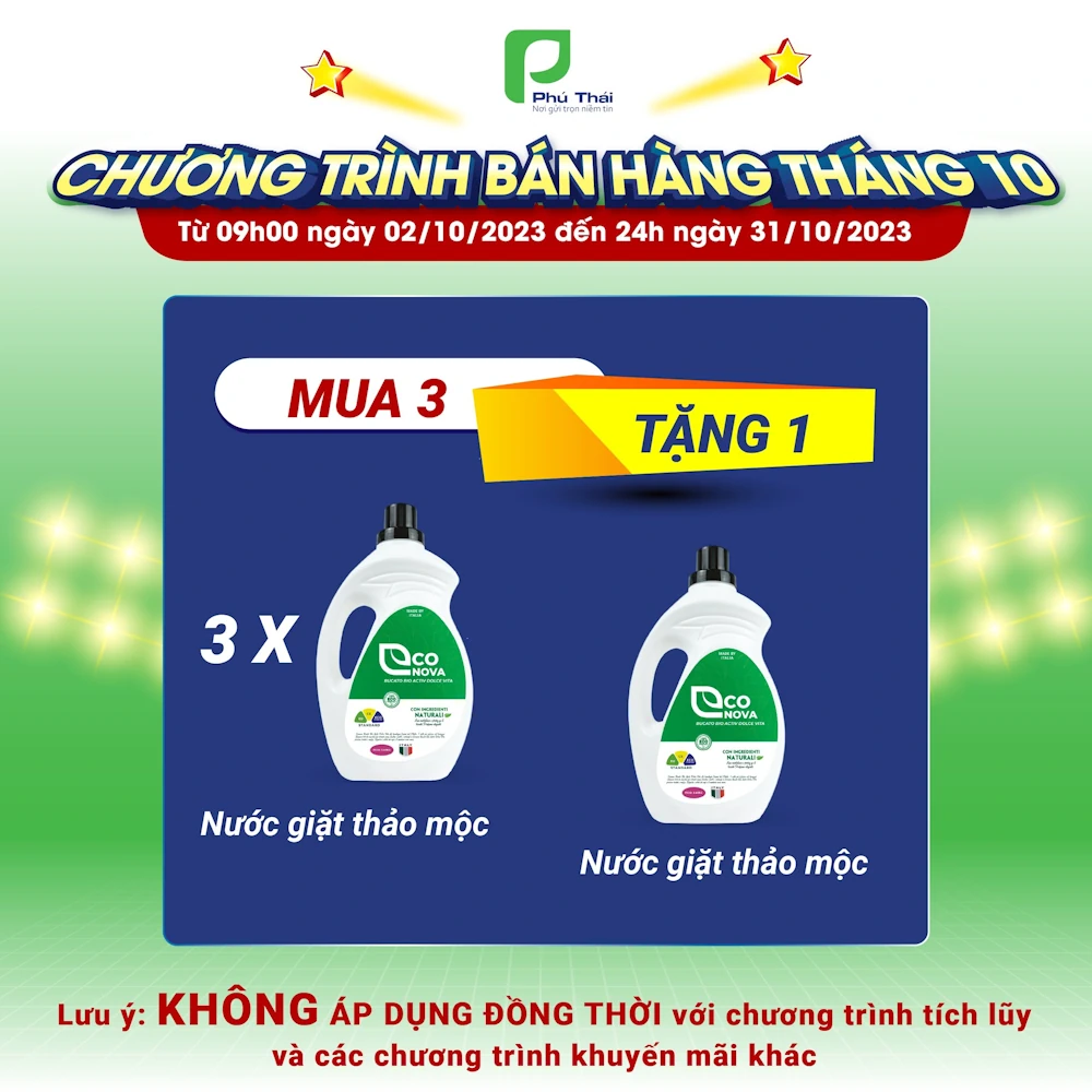 Khuyến Mãi Econova Tháng 10 - 1Mall.vn