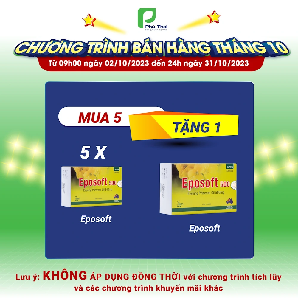 Khuyến Mãi Eposoft Cân Bằng Nội Tiết Tố Nữ Phú Thái - 1Mall.vn