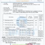 Phiếu Kết Quả Thử Nghiệm Sản Phẩm Son Kem Khoáng C’choi - Mineral Lip Cream - Punar - 1Mall.vn