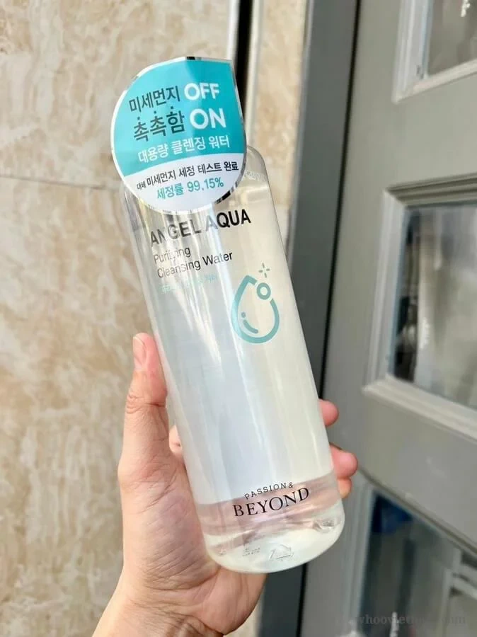 Trên Tay Cahi Nước Tẩy Trang Beyond Angel Aqua Purifying Cleansing Water - 1Mall.vn