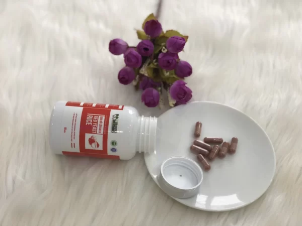 Ảnh Thực Tế Gạo đỏ Lên Men Red Yeast Rice - 1Mall.vn