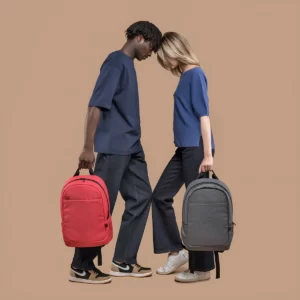 Balo Tái Chế Tucano Speed Eco Macbook Pro 16'' - Mẫu Xám Và đỏ - 1Mall.vn