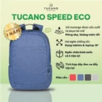 Balo Tái Chế Tucano Speed Eco Macbook Pro 16'' - Màu Xanh - 1Mall.vn
