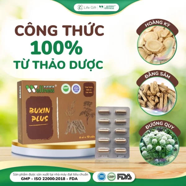 Buxin Plus - Bổ Khí Huyết - 1Mall.vn