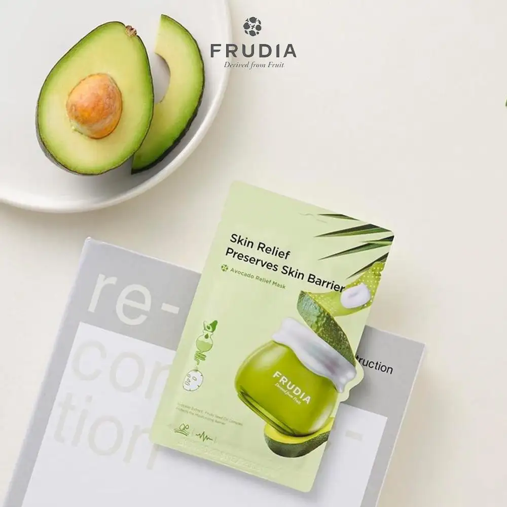Mặt Nạ Trái Bơ Cấp ẩm, Hỗ Trợ Làm Dịu Da - Frudia Avocado Relief Mask
