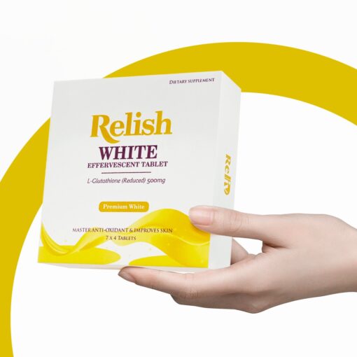 Relish White có tốt không? Trắng da thải độc - 1Mall.vn