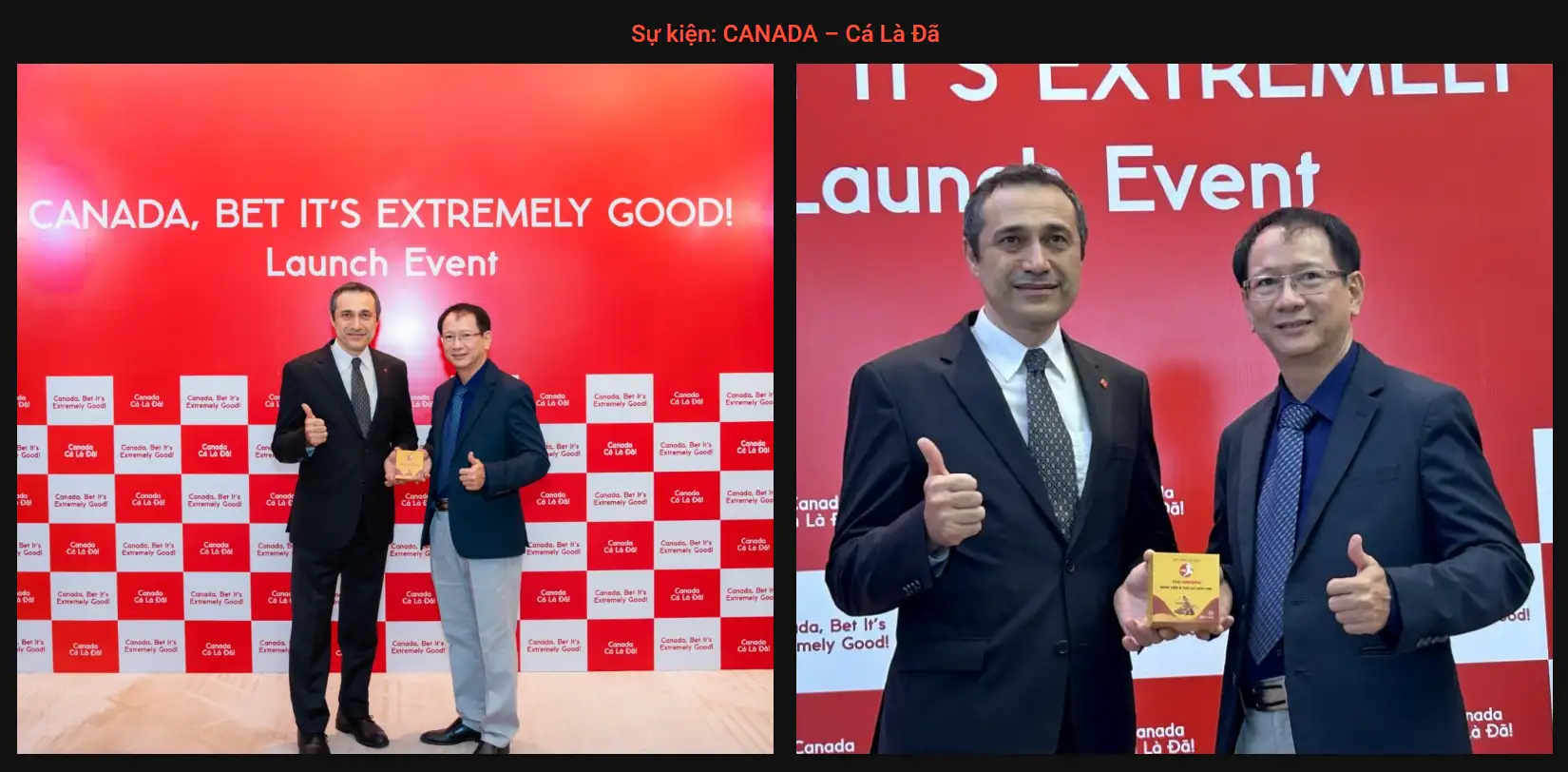Sự kiện CANADA – Cá Là Đã - CND Ginseng